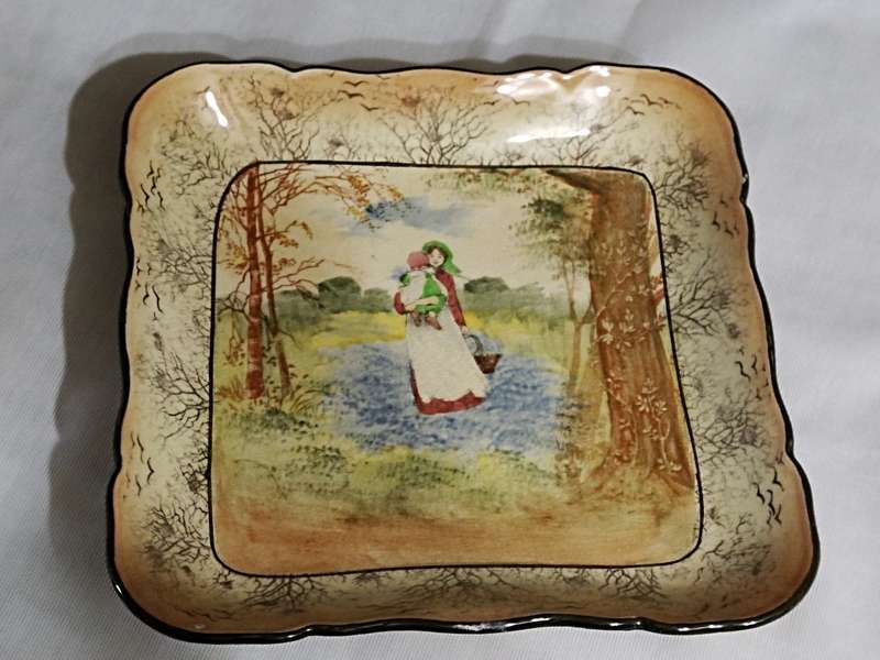 Royal Doulton Bluebell Gatherers plate