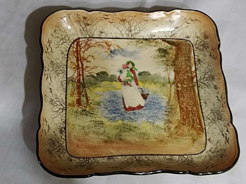 Royal Doulton Bluebell Gatherers plate