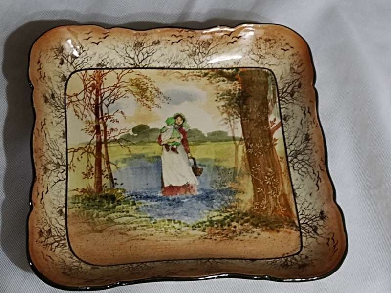Royal Doulton Bluebell Gatherers plate