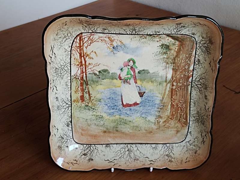 Royal Doulton Bluebell Gatherers plate