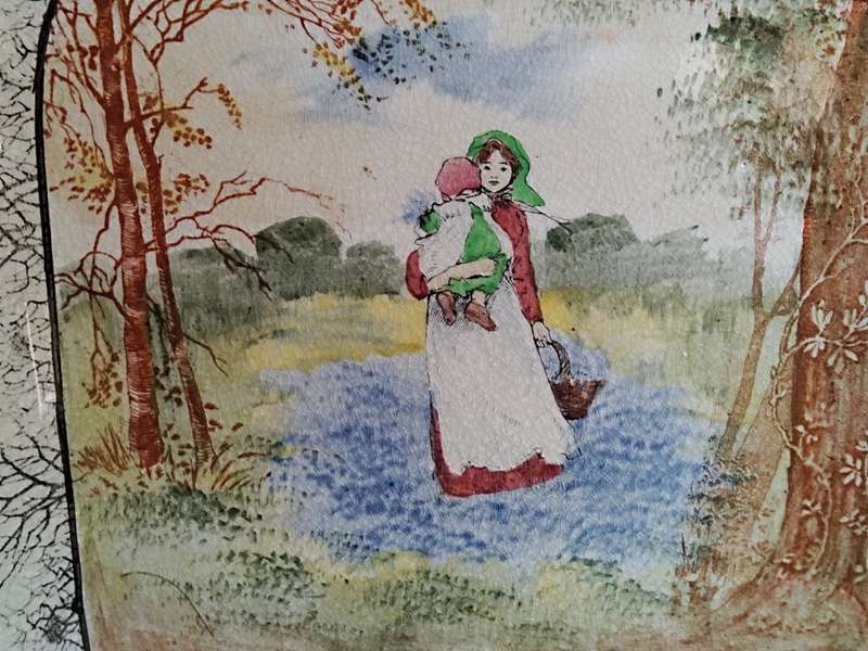 Royal Doulton Bluebell Gatherers plate