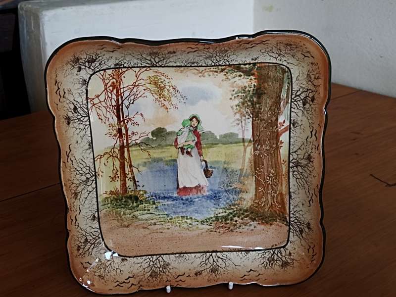 Royal Doulton Bluebell Gatherers plate
