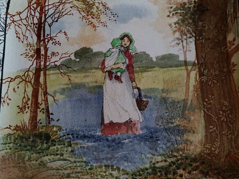 Royal Doulton Bluebell Gatherers plate