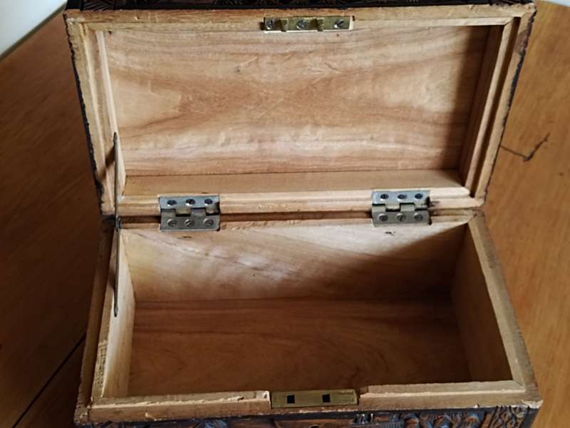 Oriental Wooden Jewelry box