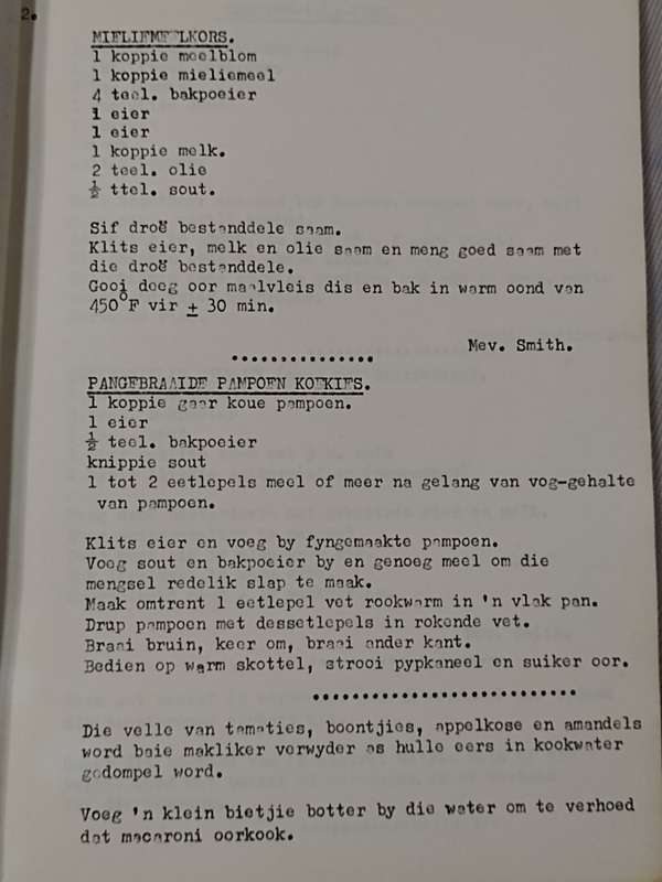 Pot en Pan Resepte Boek