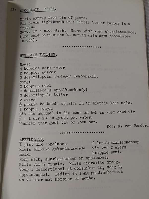 Pot en Pan Resepte Boek