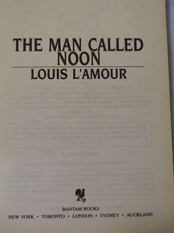 Louis L'Amour: The Man Called Noon