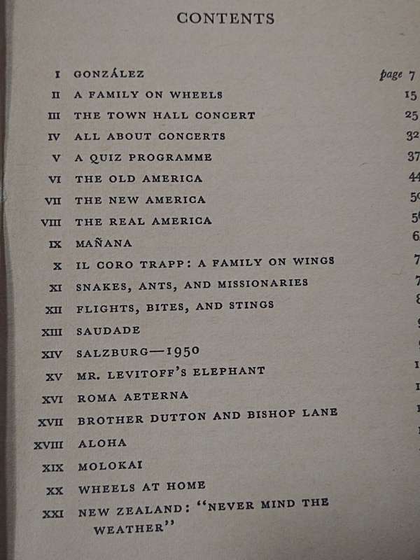 The Sound Of Music: The Trapp Family on wheels (Maria von Trapp)