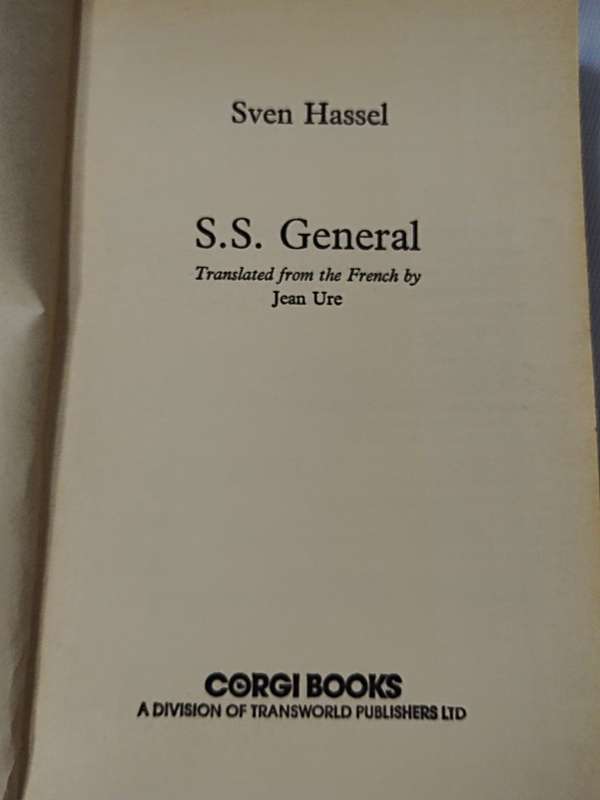 Sven Hassel: SS General