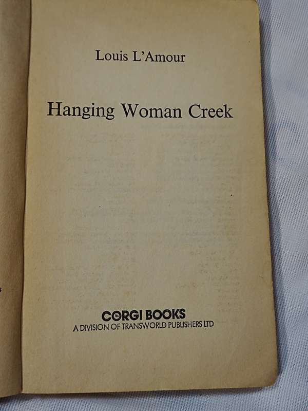 Louis L'Amour: Hanging Woman Greek