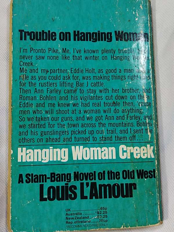 Louis L'Amour: Hanging Woman Greek