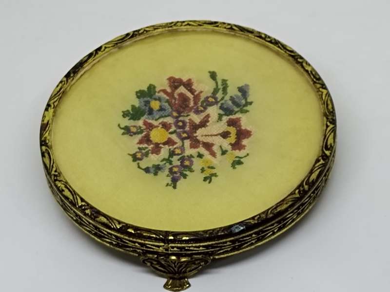 Petit Point dressing table holder