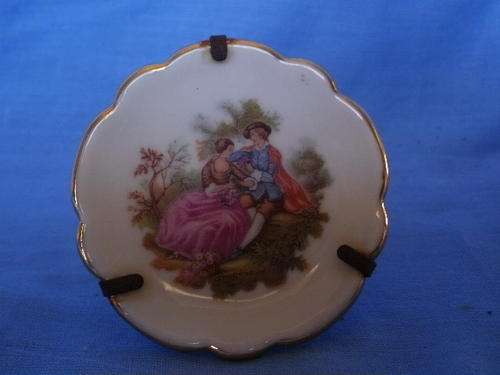 LIMOGES MINIATURE PLATE