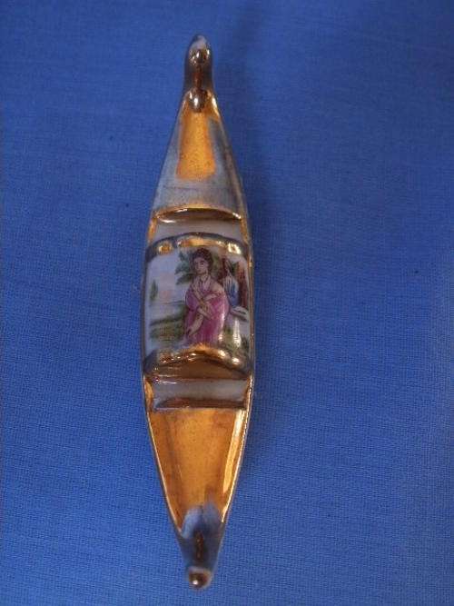 MINIATURE GONDOLIER =GIFTS BY VERMONT