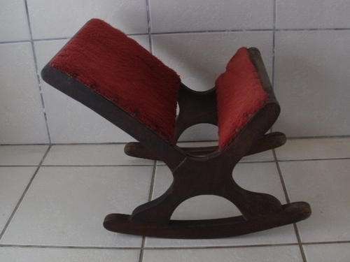 MAHOGONY FOOT STOOL