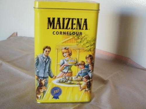 MAIZENA CORNFLOUR TIN, 100 YEARS (a)