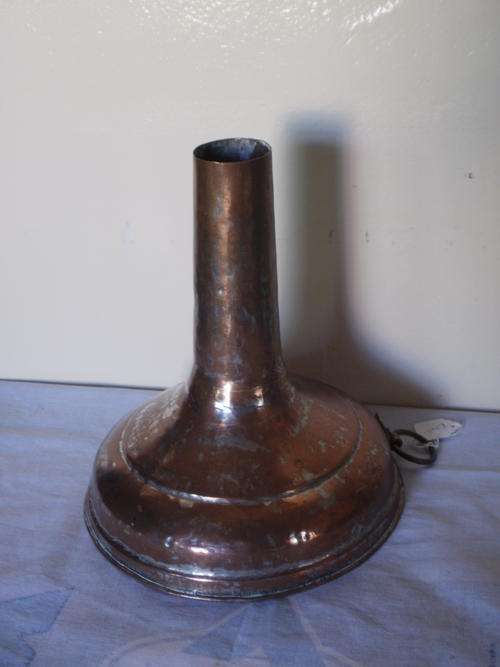 STUNNING LARGE COPPER THUNNEL
