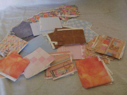 SOME LOVELY PAPER FOR YOUR SCRAP BOOKING (+/- 250-300)