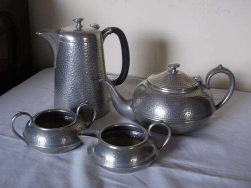 ***SPECIAL***   "ARGENT PEWTER ENGLISH MADE" TEA SET
