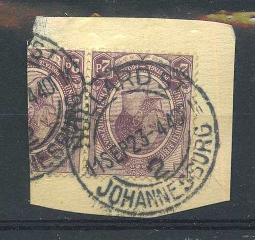 South Africa Postmark cancel Hollard Street