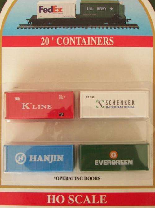 HO 20' containers - New