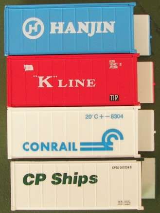 4x HO 20' containers - Lot 1