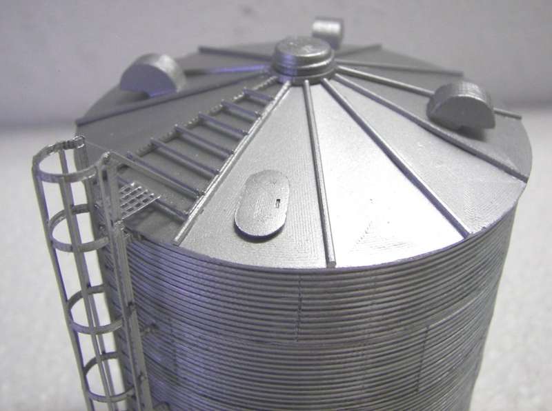Corrugated Grain Storage Tank #1