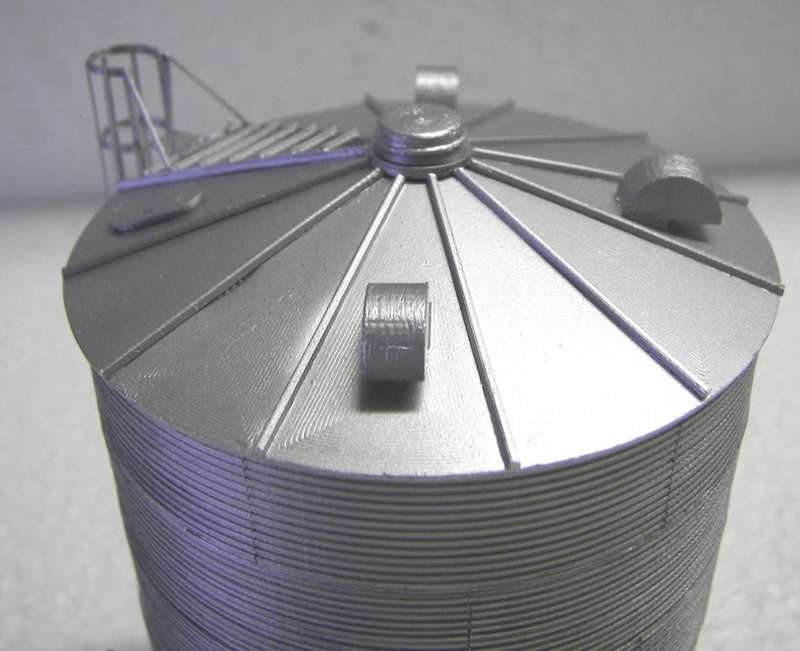 Corrugated Grain Storage Tank #1