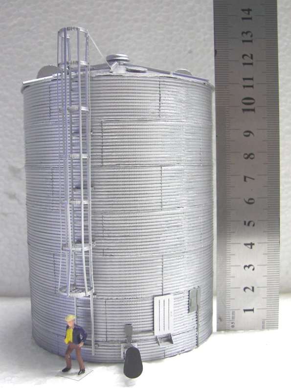 Corrugated Grain Storage Tank #1