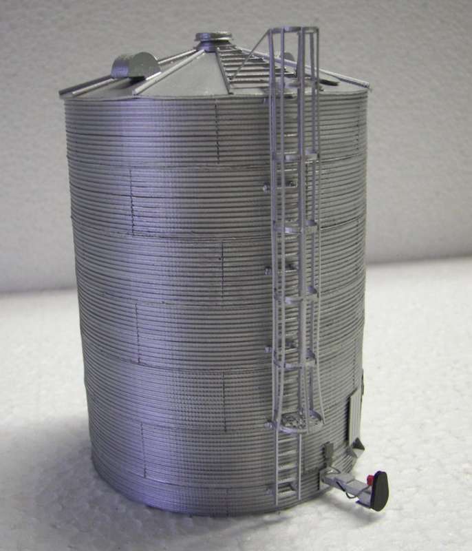 Corrugated Grain Storage Tank #1