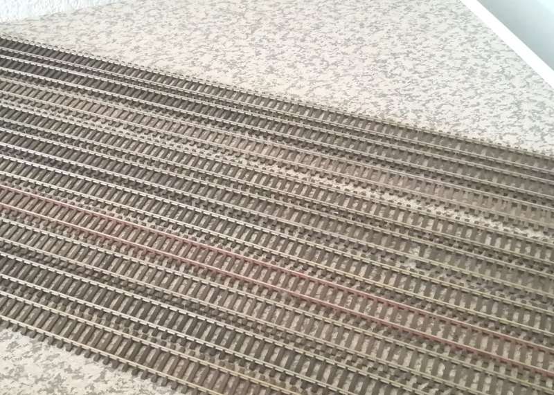 10 lengths Peco Code 100 track