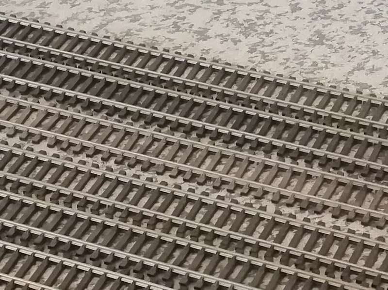 10 lengths Peco Code 100 track
