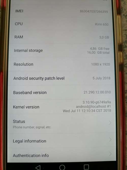 Huawei P9 lite