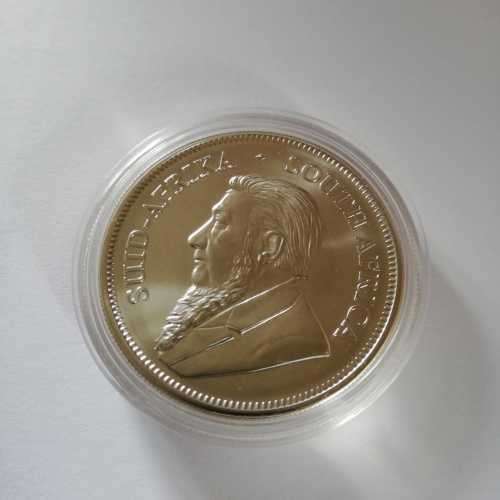 1 OZ Silver Krigerrand in case.