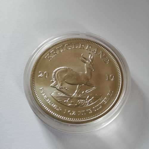 1 OZ Silver Krigerrand in case.