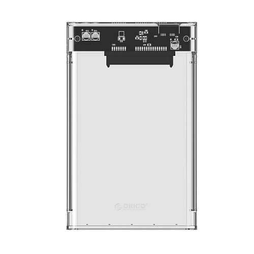 Orico 2.5 USB3.0 Transparent HDD Enclosure - 2139U3-CR-BP