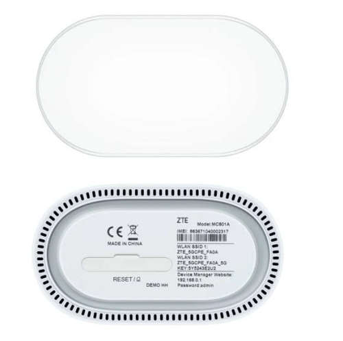 ZTE MC801A 5G Router - Open to all South African networks
