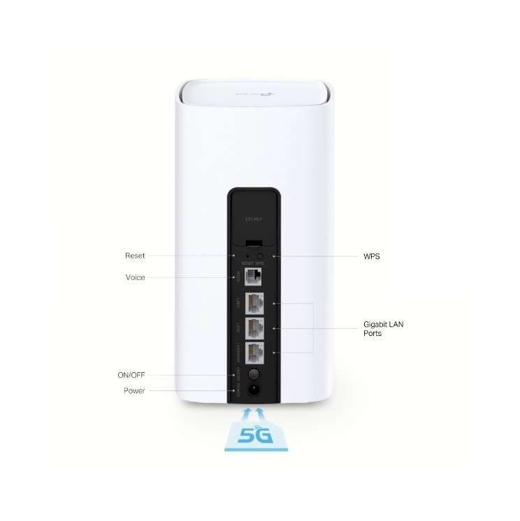 TP-Link NX510v | 5G AX3000 Wi-Fi 6 Telephony Router