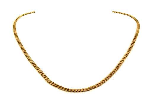 9CT YELLOW GOLD CURB LINK CHAIN