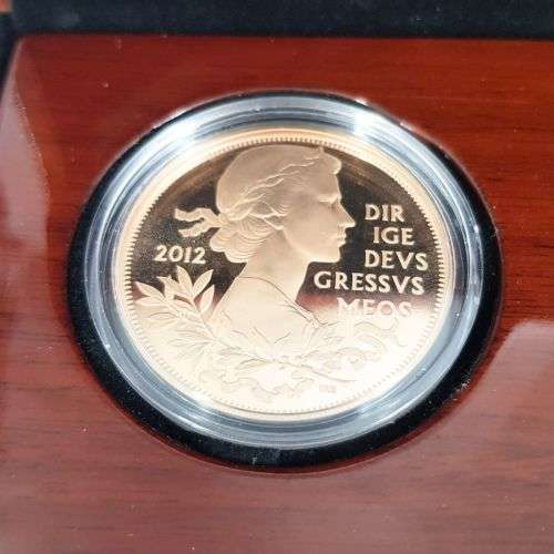 CANADA 2012 THE QUEENS DIAMOND JUBILEE ROYAL GOLD 3-COIN SET