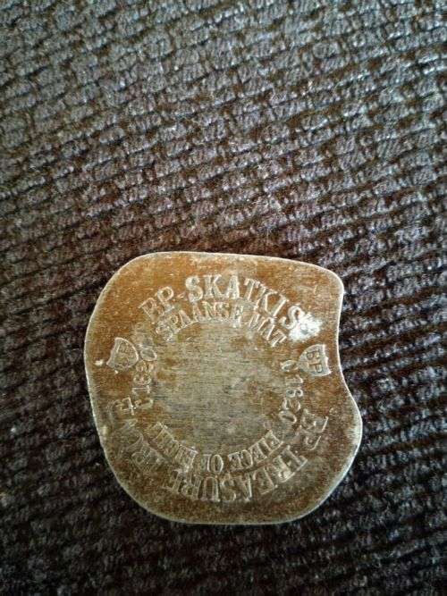 C 1620 Piece of Eight -BP Treasure Trove