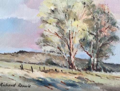 RICHARD RENNIE TWO WATERCOLOURS