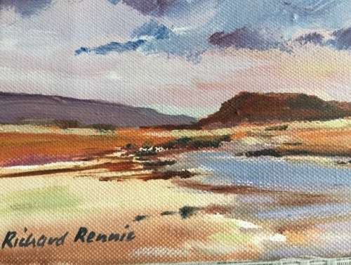 RICHARD RENNIE TWO WATERCOLOURS