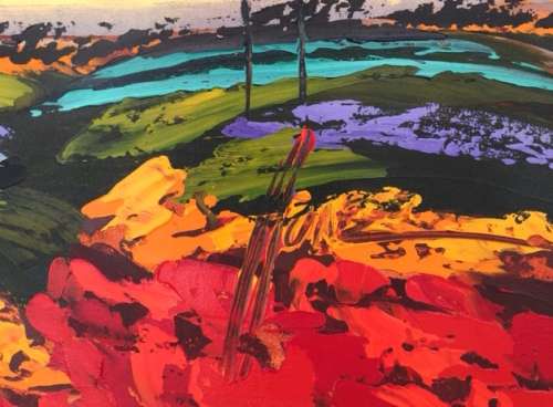 Munro  "Vibrant and very Colourful landscape"