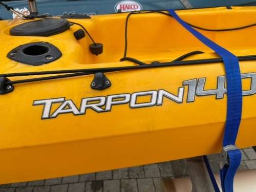 Toyandi 4 Carrier Kayak Fishing Trailer with 3 Sea Fishing Kayaks
