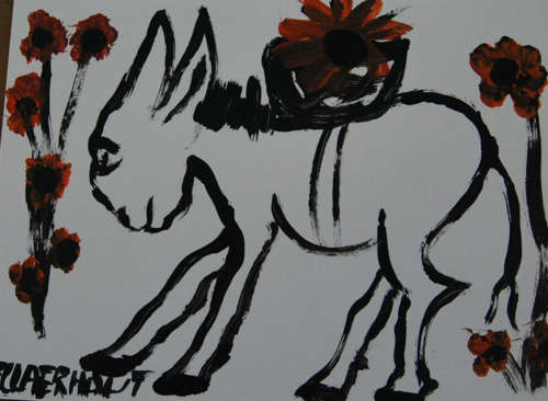 Famous Claerhout Donkey