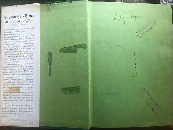 The New York Times Menu Cookbook