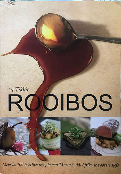 `n Tikkie Rooibos. Meer as 100 Heerlike Resepte Van 14 Van Suid-Afrika Se Voorste Sjefs