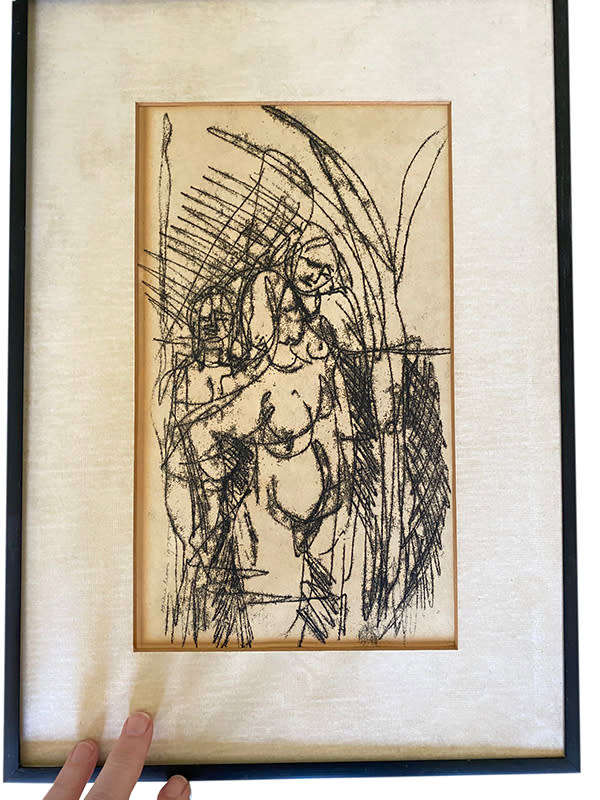 Hekkie Moos Monoprint Original