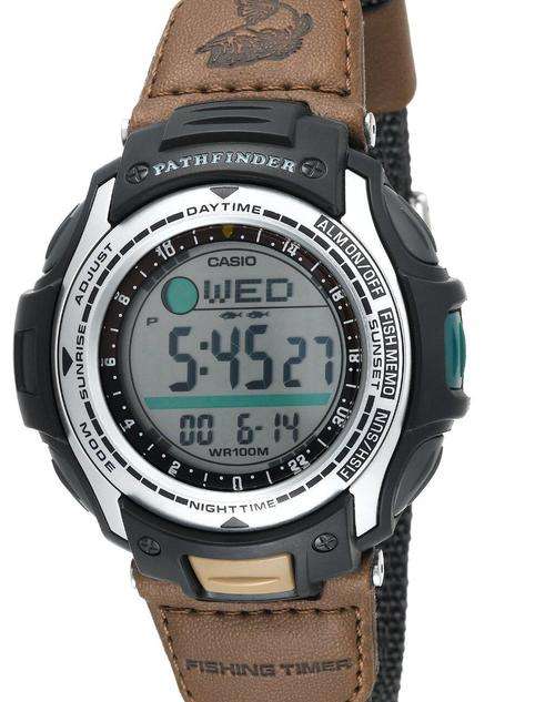Casio Men's Pathfinder Forester Fishing Moon Phase Watch - Brand New